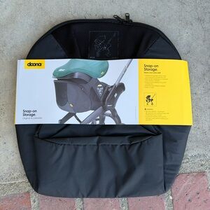 Doona Snap-On Storage Organizer in Black